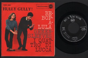 7" I QUATTRO DI LUCCA BE BOP A LULA / GREENSLEEVES 1962 RCA GENE VINCENT ROCK N' - Picture 1 of 1