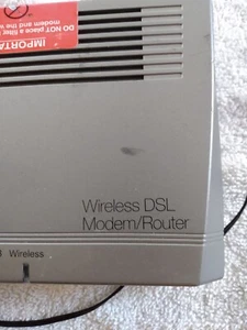 VERIZON ACTIONTEC GT704WG 4-PORT WIRELESS DSL MODEM/ROUTER - USED - Picture 1 of 12