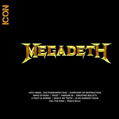 Megadeth Icon ( Best Of ) CD New Factory Sealed Free Shipping - Image 1 of 3
