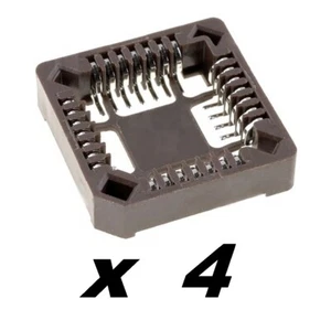 PLCC28  ( x 4 pieces )  SMD  Socket - Picture 1 of 1