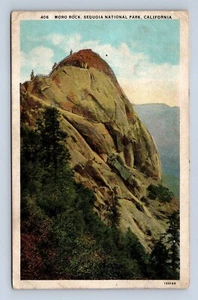 Moro Rock Sequoia National Park California Postcard Posted CA to PA 1931 Posted - Bild 1 von 2