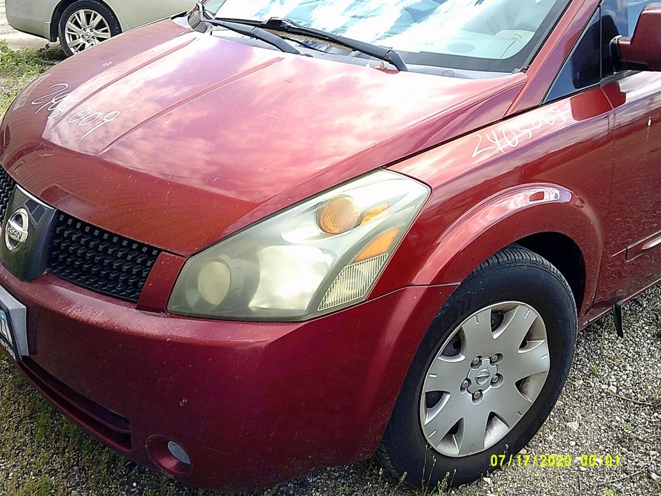 NISSAN QUEST Engine (3.5L, VIN B, 4th digit, VQ35DE), (AT), 4 speed, Base 05 0 - Image 1 of 3