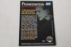 1991 Universal Monsters Monster Chrome Topps Frankenstein M3 Card Boris Karloff