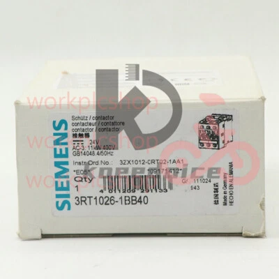 1PCS NEW Siemens 3RT1026-1B..0 DC24V - Image 1 of 4