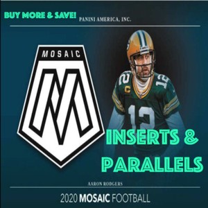 2020 Panini Mosaic Football - Inserts & Parallels - You Pick! Buy More & Save!