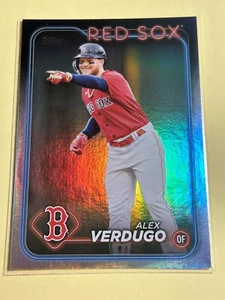 2024 Topps Series 1 #97 Alex Verdugo Rainbow Foil Boston Red Sox - Picture 1 of 2