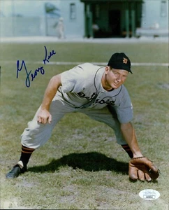 George Kell Detroit Tigers Signed 8x10 Glossy Photo JSA Authenticated - Picture 1 of 2