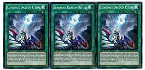 Yugioh - 3X Luminous Dragon Ritual - Common - 1st Edition - LVAL-EN062 - NM - Picture 1 of 1