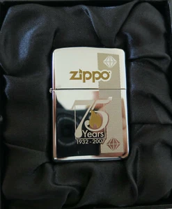 ZIPPO 75 COMMEMORATIVE EDITION BOX 2007 - Imagen 1 de 6