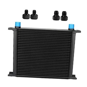  Enfriador de aceite de transmisión de motor de aluminio 30 filas 10AN AN10 30 filas con adaptadores - Imagen 1 de 5