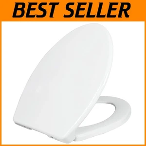 Quick Release Elongated Toilet Seat with Slow Close - Picture 1 of 11