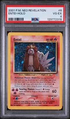 2001 POKEMON NEO REVELATION #6 ENTEI-HOLO PSA 5 - Image 1 of 2