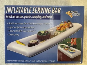 Mega Maxx Inflatable Serving Bar Great For Parties, Picnics, Camping, Etc - Picture 1 of 2