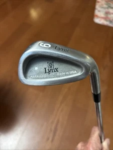 Lynx Parallax 9 Iron Original Regular Flex Steel Shaft - Picture 1 of 6