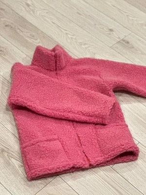 Wolljacke MERINO Schurwolle 100% Merinowolle  - Rosa   - Bild 1 von 4