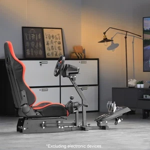 Marada Supporto Per Cockpit Da Corsa Con Sedile Per Logitech G923 Thrustmaster - Picture 1 of 20