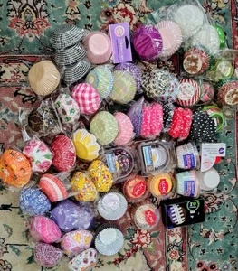 HUGE Lot Paper Baking Cups Muffin Cupcake Liners Christmas, Seasonal, Assorted - Picture 1 of 21