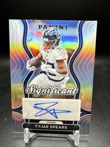 2024 Panini Football Silver Prizm Significant Auto SS-TSS Tyjae Spears - Picture 1 of 2