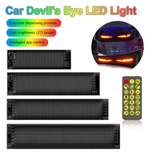 Letrero de coche LED RGB programable, LED Bluetooth con control remoto LED letrero de ojo de coche - Imagen 1 de 27