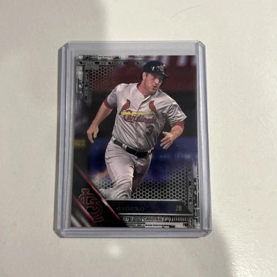 Jedd Gyorko 2016 Topps обновление #US257 - черный параллельный #'d 28/65 - кардиналы - Изображение 1 из 3