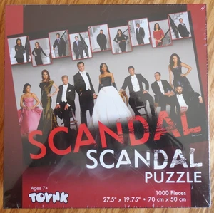 NUOVO/SIGILLATO ABC Signature TOYNK "Scandal Cast" Puzzle 1000 pz 70cmx50cm - Foto 1 di 3