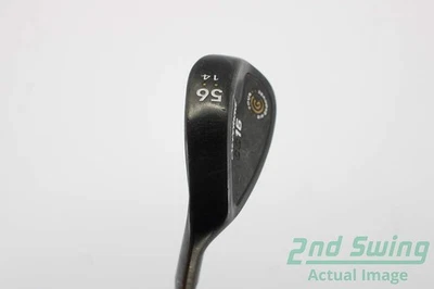 Cleveland CG16 Black Zip Groove Wedge Sand SW 56° Steel Wedge Flex Left 35.5in - Image 1 of 4