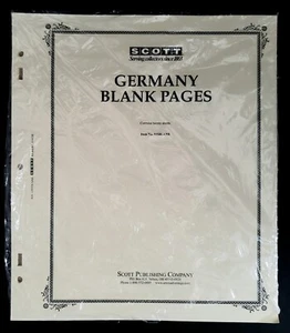 (1) pack of SCOTT Germany BLANK Pages - Item No. 315BLANK - READ - Picture 1 of 1