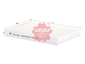 CAC-21060 - Sakura Cabin Air Filter For Citroen C2 C3 C4 Peugeot 307 308 406 RCZ - Picture 1 of 1