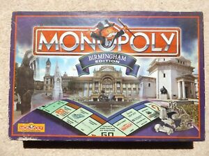 Monopoly Birmingham Edition Hasbro 2000 Board Game Spares Board Missing