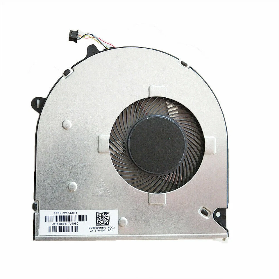 HP 15-dw0xxx 15-dw1xxx 15-dw2xxx 15-dw3xxx 15-dw4xxx 15-dw4145cl CPU Cooling Fan - Image 1 of 2