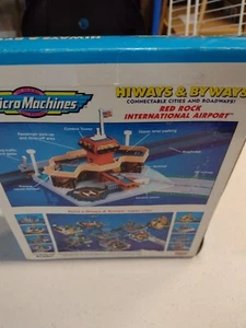 MICRO MACHINES EMERGENCY CENTER & RED ROCK AIRPORT 2 PLAY SETS NO VEHICLES - Picture 1 of 6