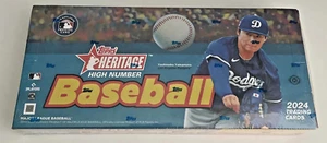 2024 Topps Heritage High Number MLB Baseball Hobby Box SHIPS TODAY NEW - Picture 1 of 4