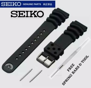 SEIKO Z-22 Bracelet Ondulada Silicone Caoutchouc pour montres de Plongée 22mm