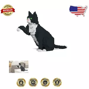 Premium Tuxedo Cat 03S Plastic Building Blocks Set - Perfect for Creative Minds - Picture 1 of 3