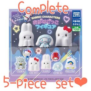 [Complete Set] Sanrio Characters Ghost Cosplay Figure 2" Capsule Toy 5 piece Set