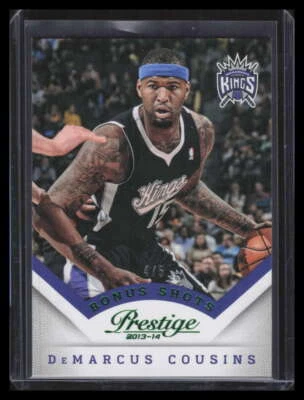 2013-14 Prestige Bonus Shots Green 36 DeMarcus Cousins 4/5 - Image 1 of 2