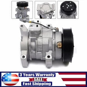 Compresor de aire acondicionado con embrague para Toyota Hilux 2004-2015 2,5 L 2,7 L 3,0 L 88310-0K112 - Imagen 1 de 13