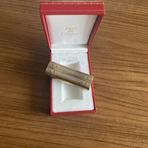 ENCENDEDOR CARTIER GRANDES SANTOS TOTALMENTE FUNCIONAL VINTAGE - Imagen 1 de 9