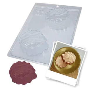 BWB 9943 Molde Especial 3 partes Figura Concha Simple para chocolate caliente - Imagen 1 de 9