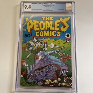 People's Comics #nn Golden Gate 9/72 CGC 9.4 White Pages 1st Print - Picture 1 of 3