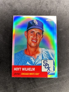 2022 Topps Platinum Anniversary Hoyt Wilhelm Refractor #114 Chicago White Sox - Picture 1 of 2