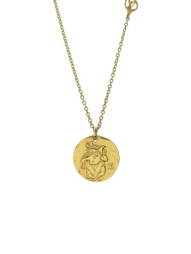 LOUIS VUITTON（LV） Collana donna LOUIS VUITTON in oro placcato con top usata