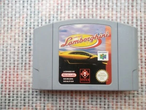 Original Nintendo 64 / N64 Game Automobili lamborghini PAL retrogaming game * - Picture 1 of 8