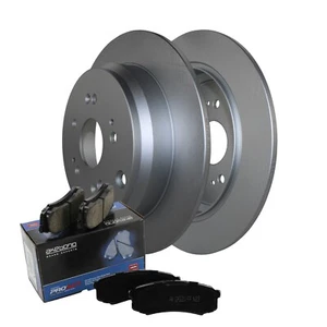 Rear Brake Kit 305mm Rotors Akebono ProACT Ceramic Pads For Acura RDX Honda CR-V - Picture 1 of 8