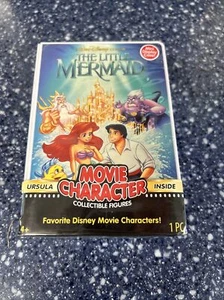 URSULA • RARE Disney The Little Mermaid Figure w/ Mini VHS Movie Display Box 4" - Picture 1 of 4
