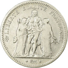 [#727266] Monnaie, France, Hercule, 5 Francs, 1849, Bordeaux, TB, Argent, Gadour