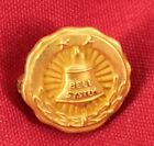 Vintage Bell Systems 2 Star 10 Year Service Pin Award 1/20 10K G.F. Leavens