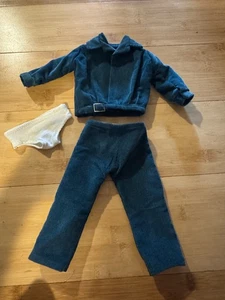 Sasha Gregor 16" türkis Cord Jungen Kleidung Outfit von #312 rothaarig KEINE PUPPE - Bild 1 von 4