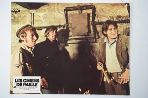 PHOTO Cinéma LOBBY CARDS LES CHIENS DE PAILLE 22X28cm 1970 - Picture 1 of 1