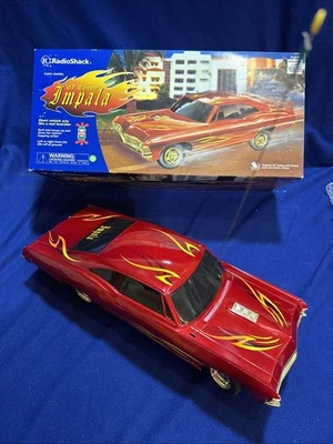 RadioShack 67 Chevy Impala rot Lowrider ferngesteuertes RC Auto 60-4264, komplett - Bild 1 von 4